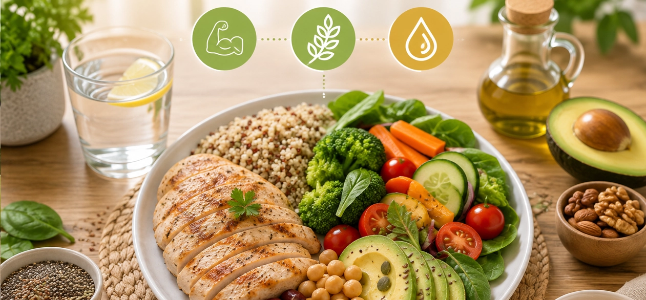 Protein, Lif ve Sağlıklı Yağlar: Günlük Tabakta Denge